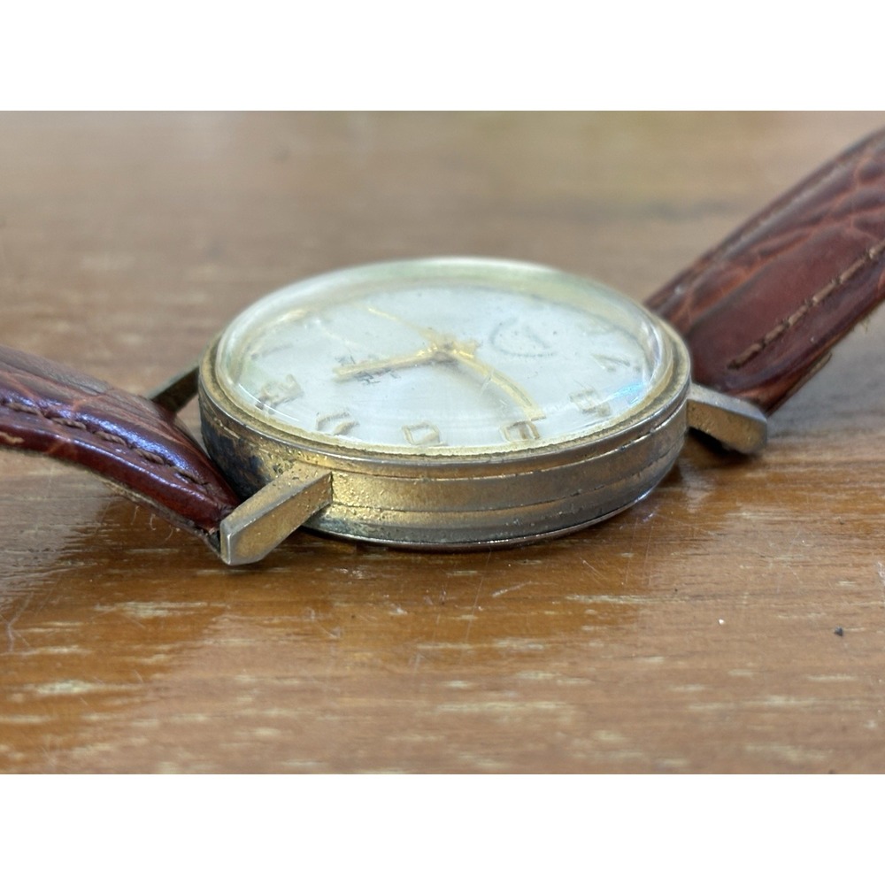 ⭐️Vintage Hilton 17 Jewels Watch Swiss Made⭐️Mechanical Incabloc Manual Wind⭐️ - Picture 5 of 9